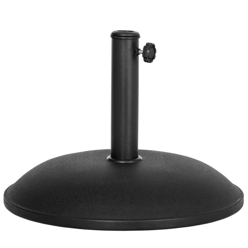 Outsunny 20kg Umbrella Base - Black - 840-040 - Image 2