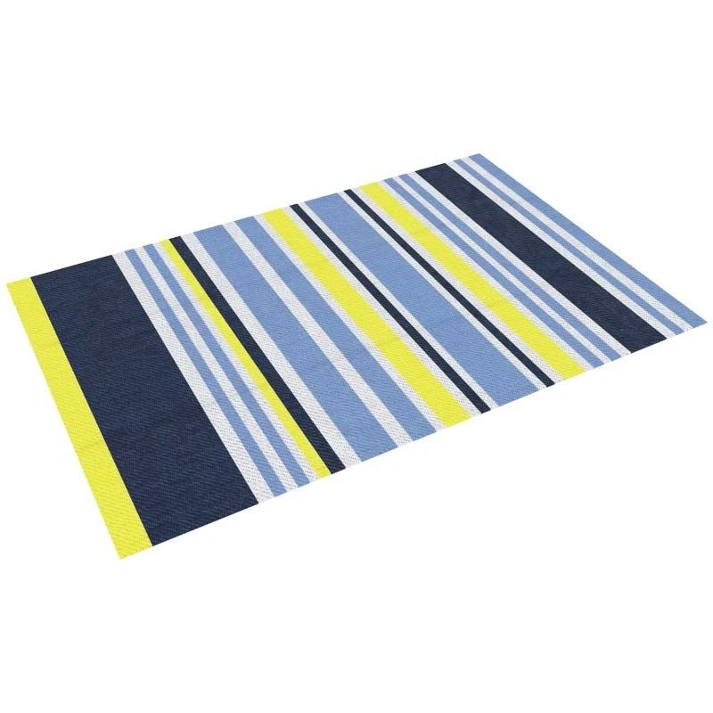 Outsunny 121 X 182cm Reversible Outdoor Rug - Blue & Yellow - 844-640V00MX - Image 2