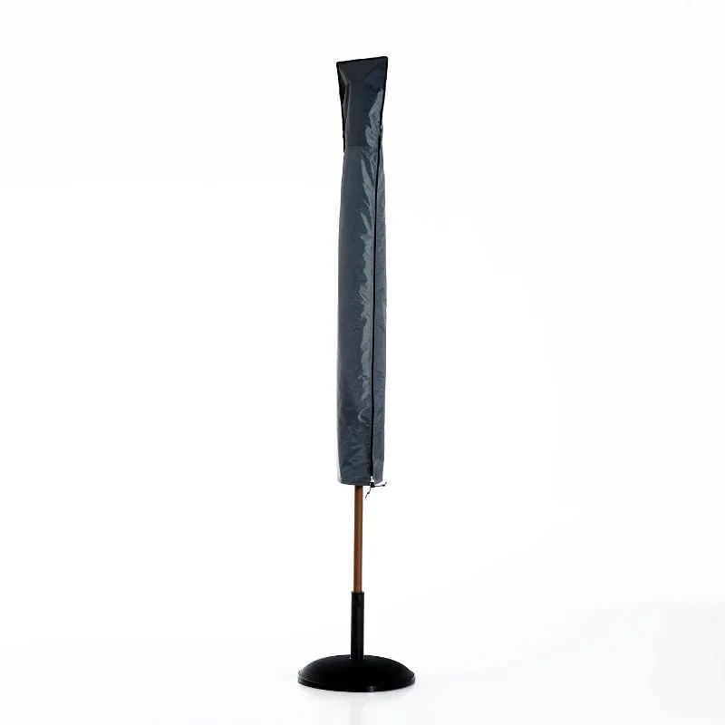 Outsunny Garden Offset Umbrella Parasol Waterproof Cover - Grey - 84B-064 - Image 9