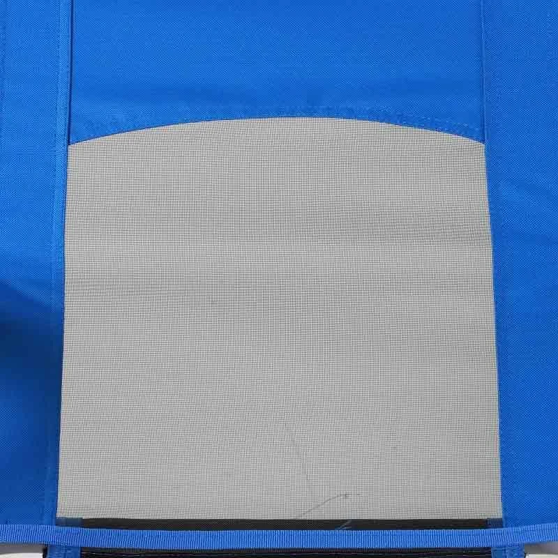 Outsunny 3 Position Adjustable Outdoor Garden Chair With Headrest - Blue - 84B-399BU - Image 3