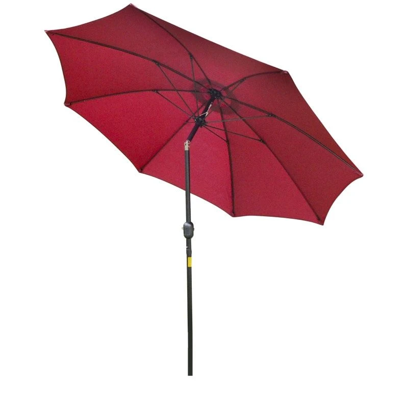 Outsunny 2.6m Umbrella Parasol - Red - 84D-023WR - Image 10