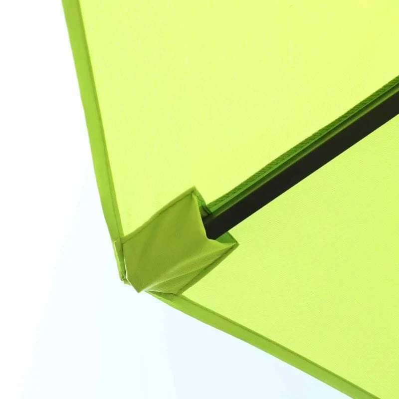 Outsunny Double-Sided Parasol 2.7x4.6Wx2.4Hm - Green - 84D-031V01GN - Image 5