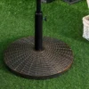 Outsunny Parasol Base 53x30Hcm - Antique Bronze - 84D-044