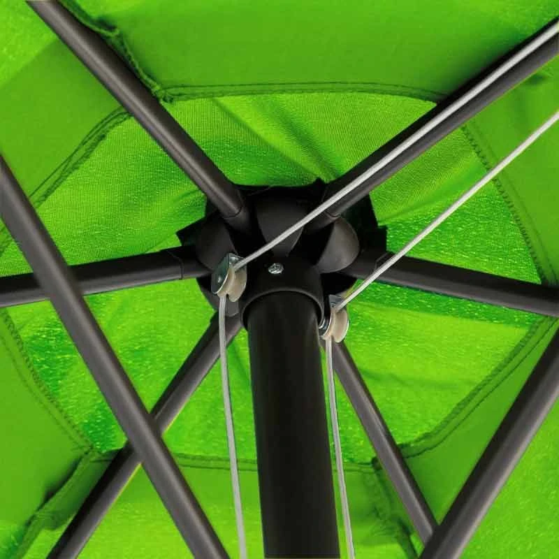 Outsunny 2.8m Patio Sun Parasol With 6 Ribs - Green - 84D-067GN - Image 6