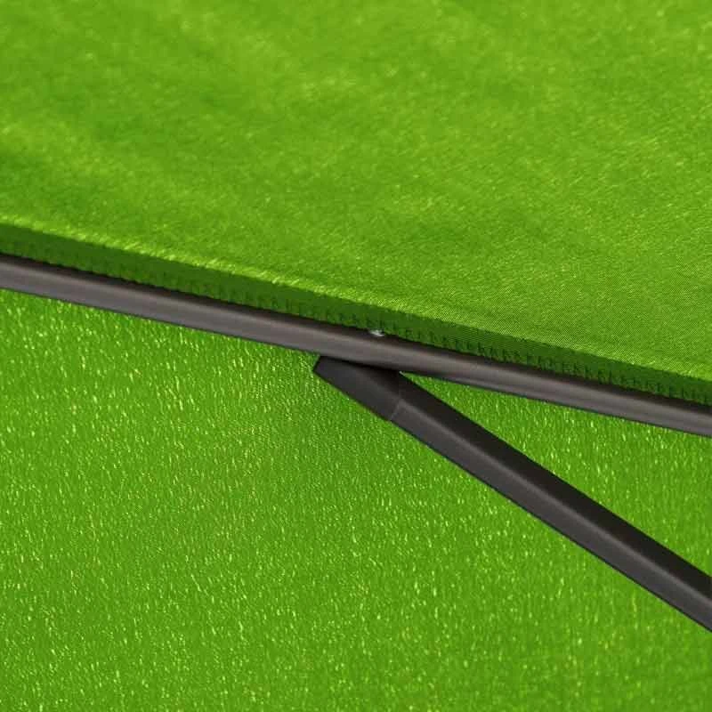 Outsunny 2.8m Patio Sun Parasol With 6 Ribs - Green - 84D-067GN - Image 4