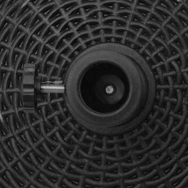 Outsunny Resin Patio Parasol Base Umbrella Stand With Wheels - Black - 84D-068 - Image 4