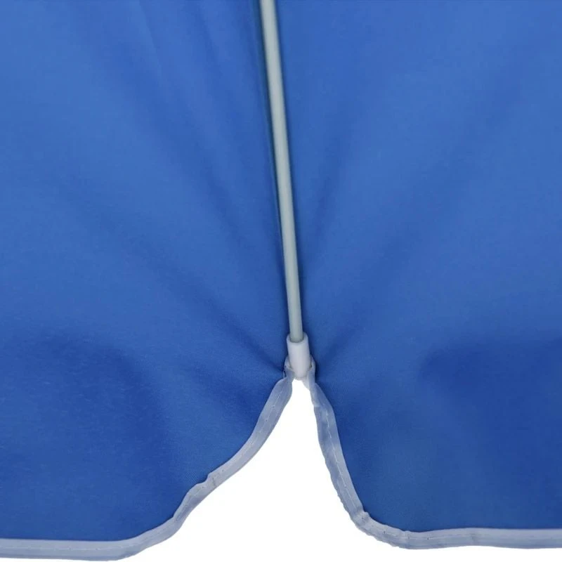 Outsunny 1.9m Beach Umbrella With Adjustable Angle Pointed Design Carry Bag - Blue - 84D-092BU - Image 4