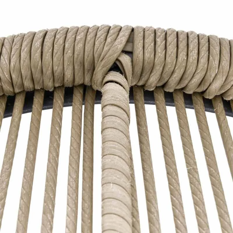 Outsunny 2 Seater Patio Coffee Table Set - Brown - 863-061V70GY - Image 4