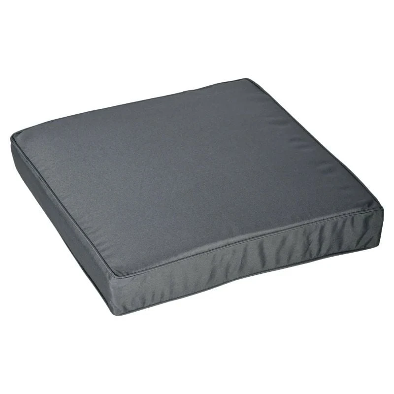 Outsunny 2 Seater Patio Rattan Wicker Coffee Table Bistro Set With Cushion - Grey - 863-072V70 - Image 4