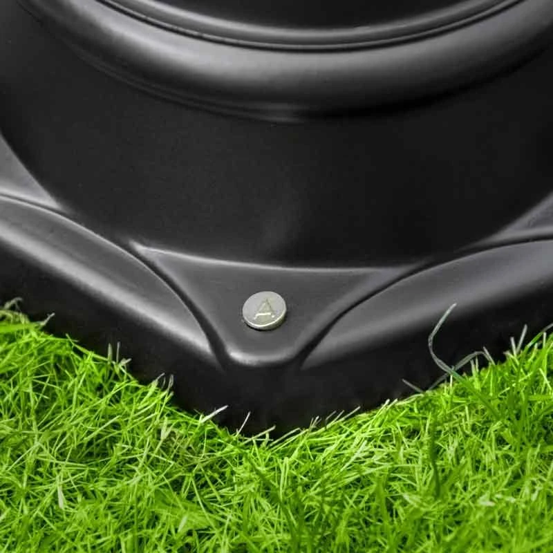 Outsunny Solar Garden Lamp PIR Motion Sensor - Black - B30-029V00BK - Image 10