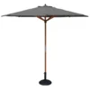 Rowlinson Willington Grey Parasol With 15kg Base - P27GREYWBR