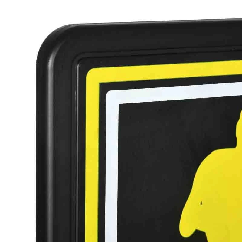 SPORTNOW Wall Mounted Basketball Hoop - Black/Yellow - A61-034V00OG - Image 5