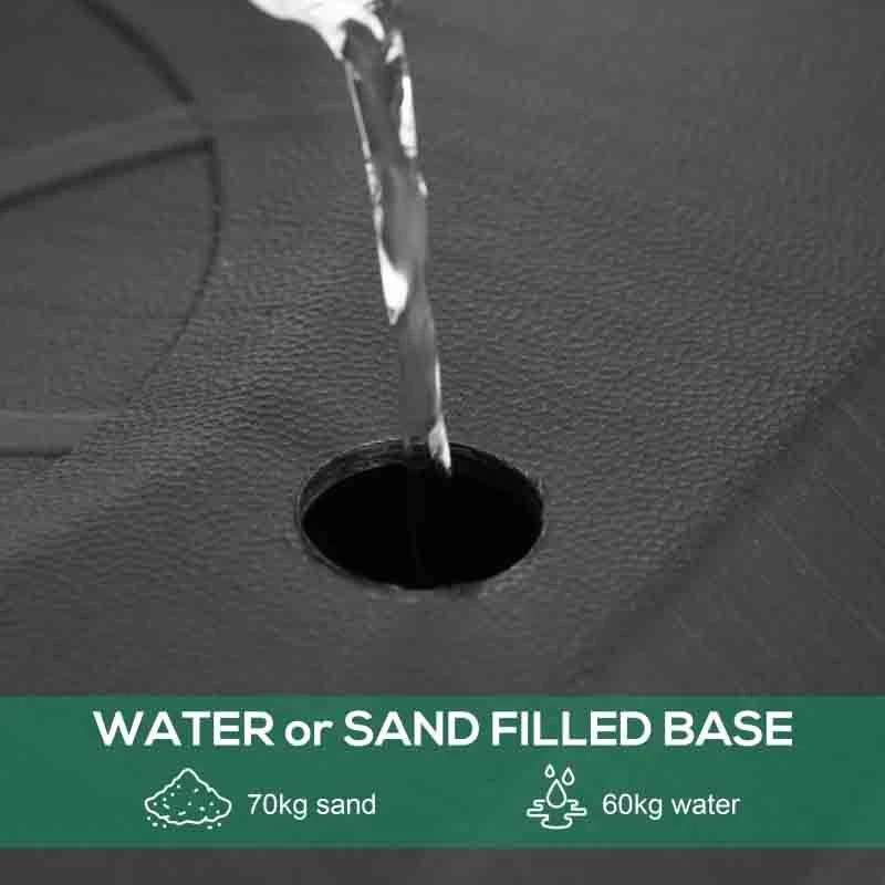 SPORTNOW Portable Basketball Hoop With Backboard - Black/Red - A61-041V00RD - Image 10