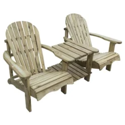 Rowlinson Softwood Adirondack Companion Seat - SWADIR02
