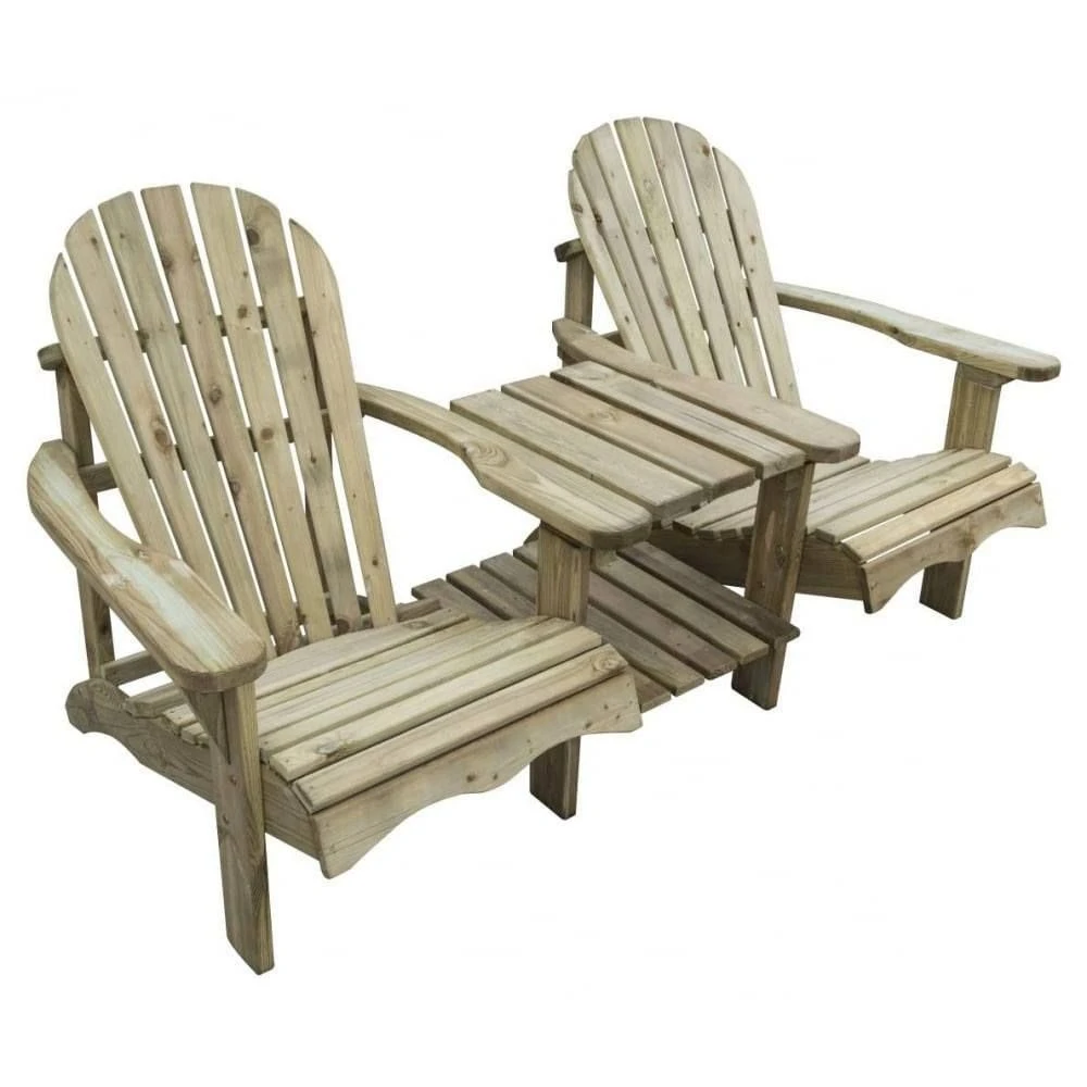 Rowlinson Softwood Adirondack Companion Seat - SWADIR02