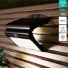 Forum Lighting Blackhall 4.5w Solar Wall Light - Black - ZN-42056