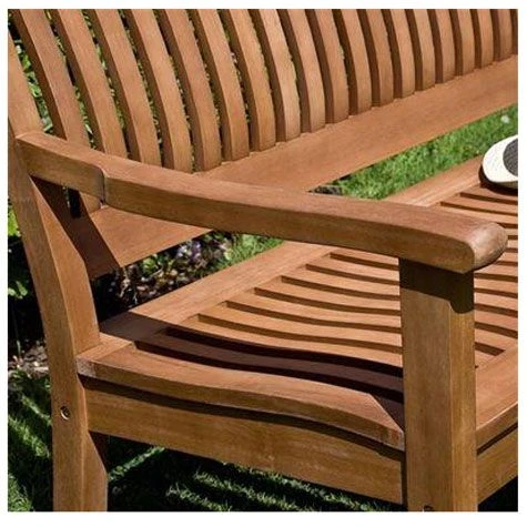 Rowlinson Willington 4ft Garden Bench - WILBENCH12 - Image 2