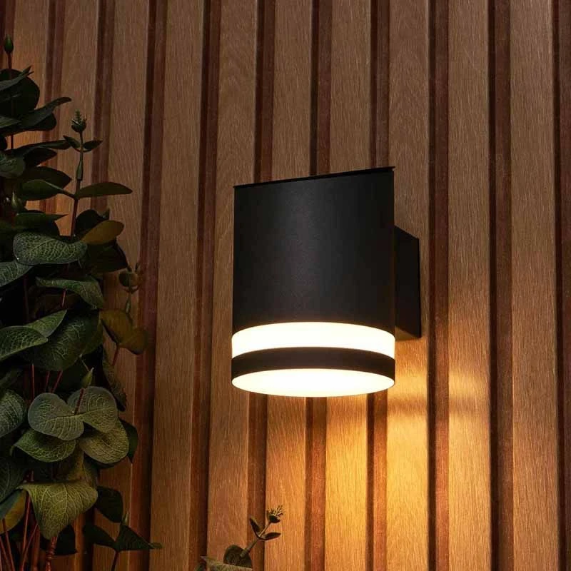 Forum Lighting Trimdon LED Solar Wall Light 100 Lumens - Anthracite - ZN-42047 - Image 2