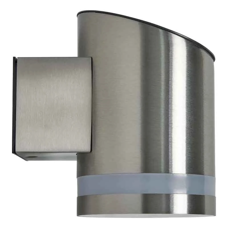 Forum Lighting Trimdon LED Solar Wall Light 100 Lumens - Stainless Steel - ZN-42045 - Image 4