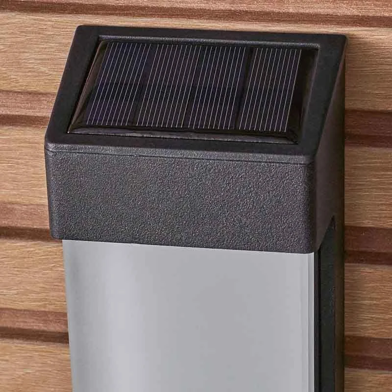 Forum Lighting Wistow Solar Wall Light 10 Lumens - Black - ZN-42039 - Image 5