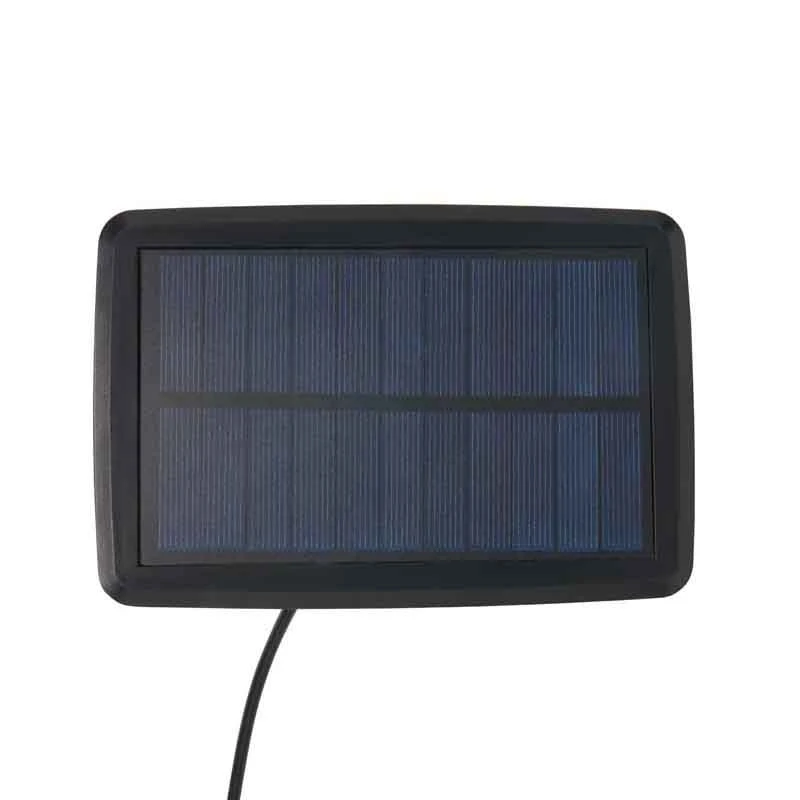 Forum Lighting Wye IP44 Solar Festoon Light 10lt With 0.5w E27 Lamps - Black - ZN-42229 - Image 2
