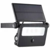 Forum Lighting 2w Solar Powered Security Light With PIR 6000k - Black - ZN-37052-BLK