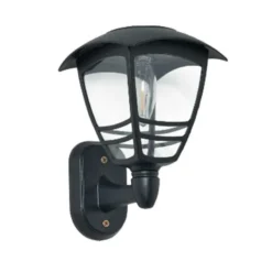 Forum Lighting Cadeby Solar Garden Lantern 15 Lumens - Black - ZN-42031