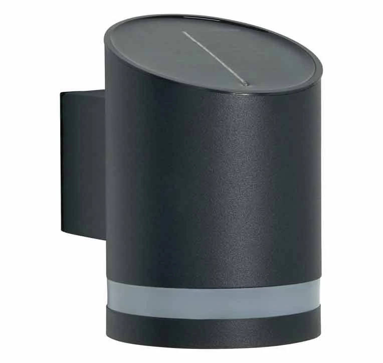 Forum Lighting Trimdon LED Solar Wall Light 100 Lumens - Black - ZN-42046 - Image 2